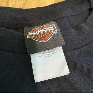 Débardeur Harley-Davidson Halifax Nova Scotia Privateers - Taille L, Noir, 2011, Occasion Parfait état